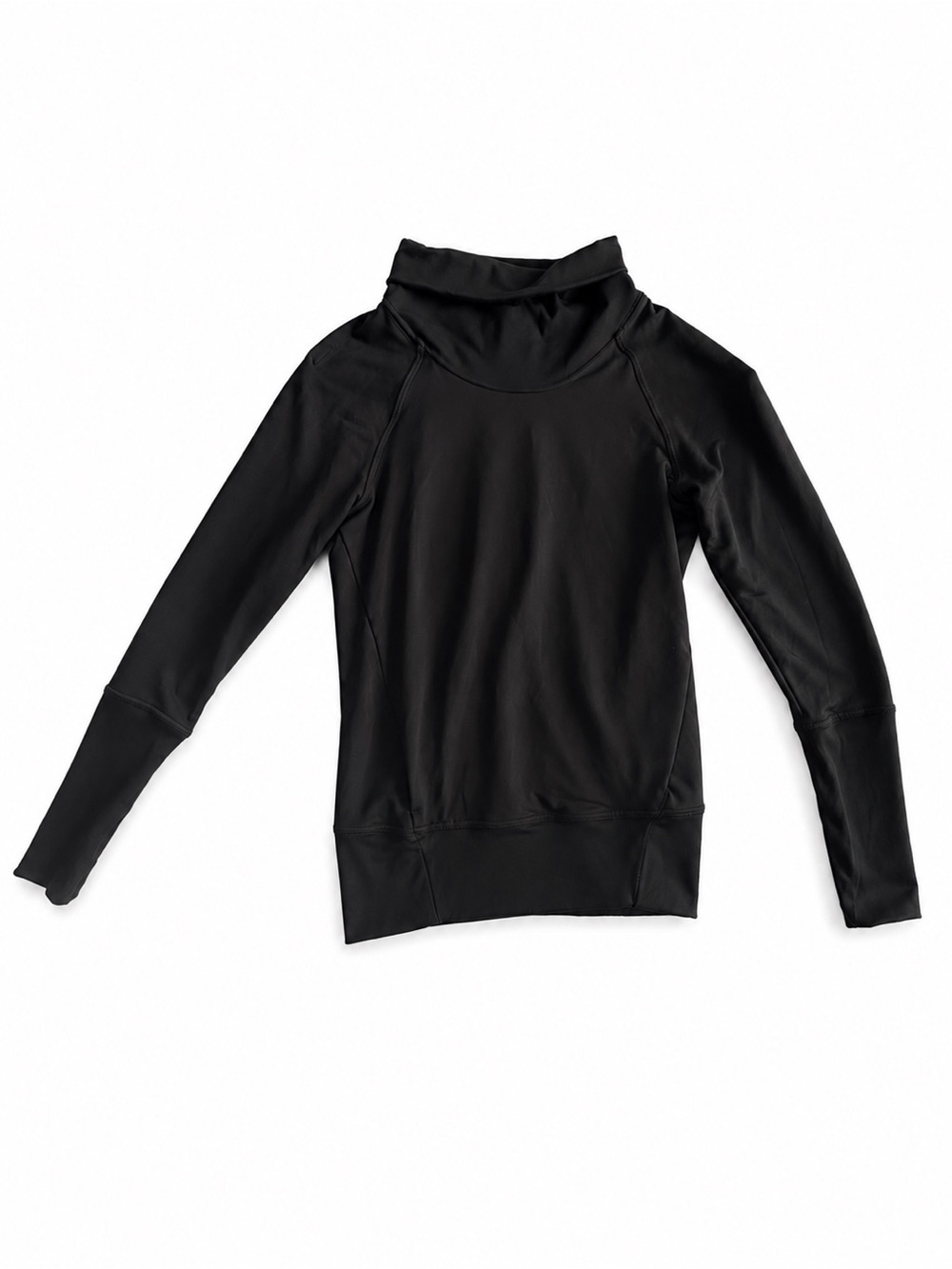 lululemon Black Hoodie / Sweater - Mock Neck Long Sleeve - 4